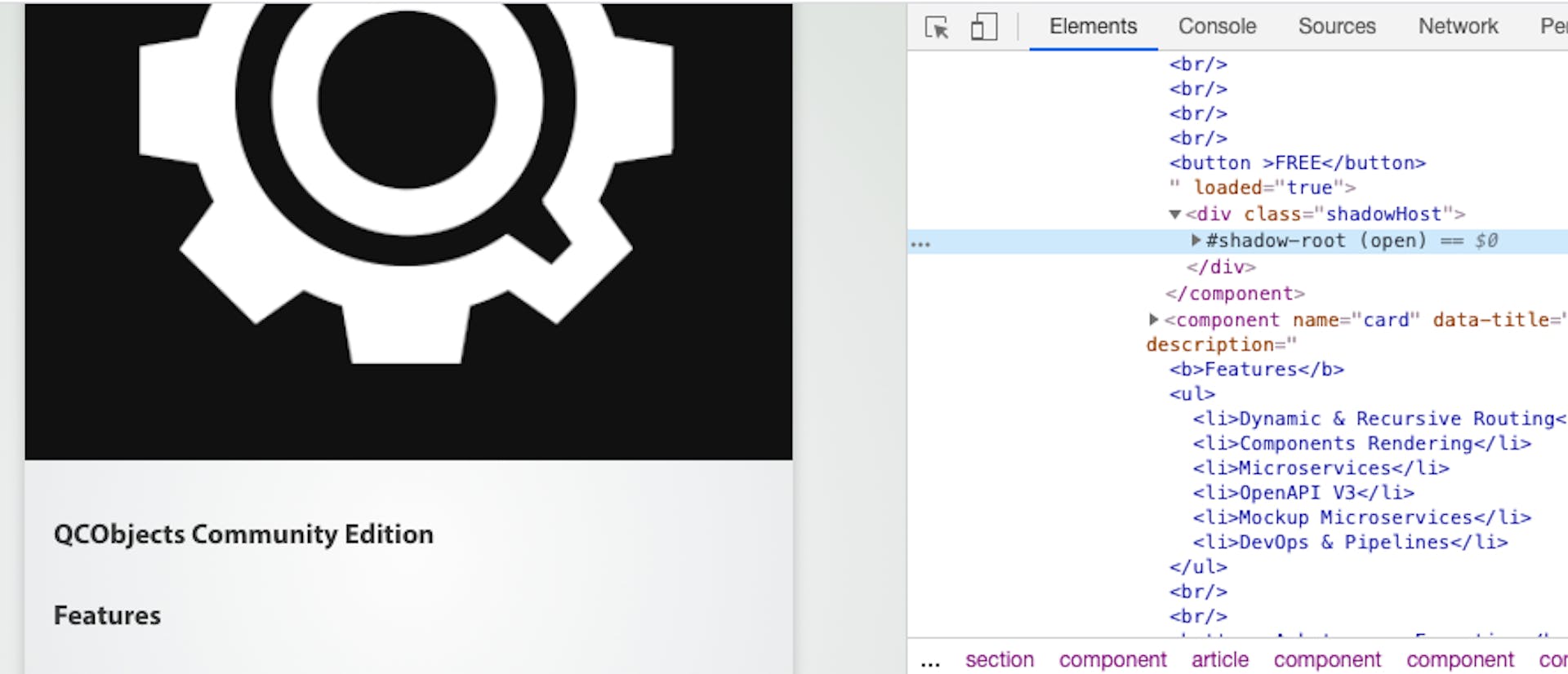 featured image - Shadowed Components & QCObjects